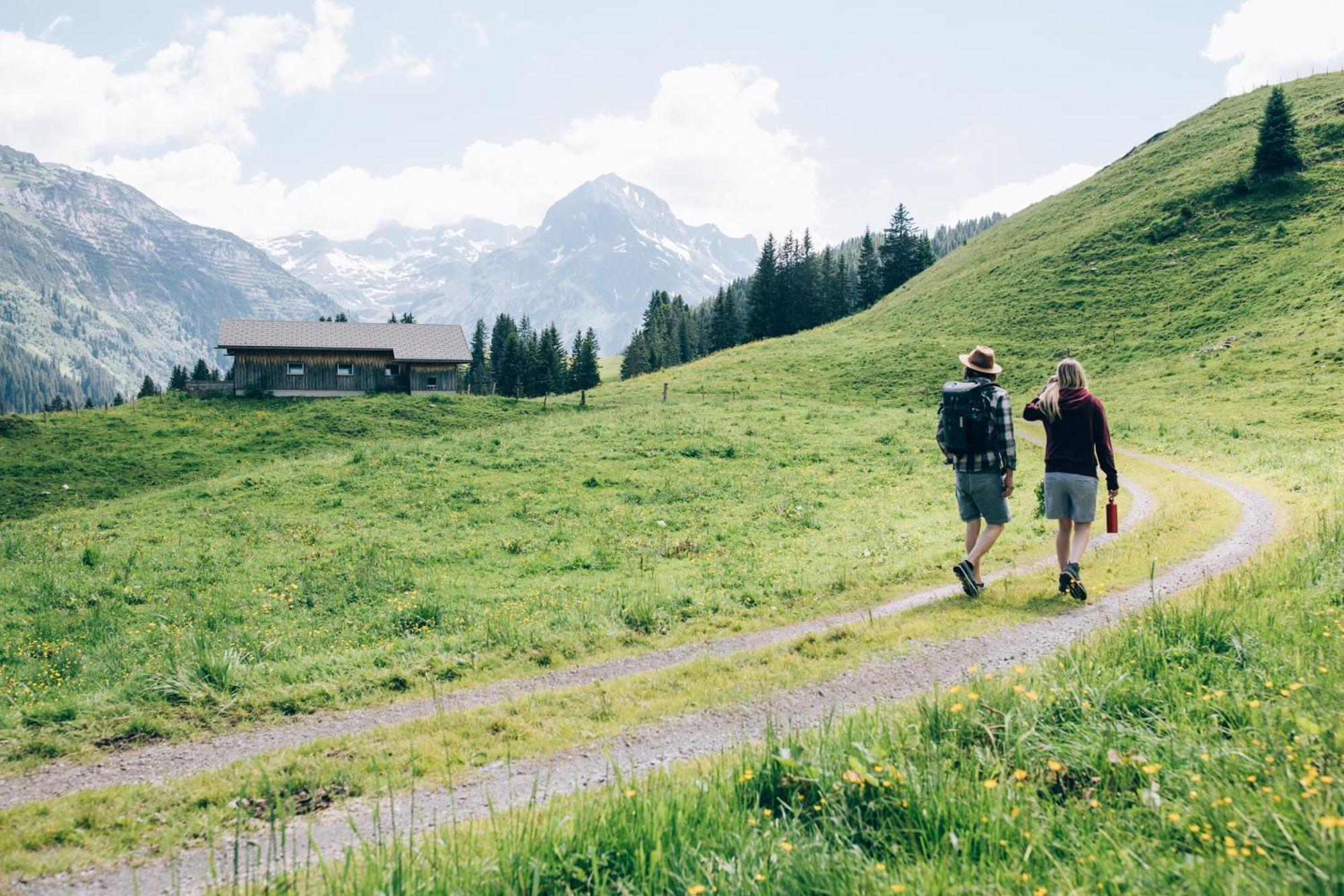 Hotel Auenhof Lech am Arlberg Esterno foto