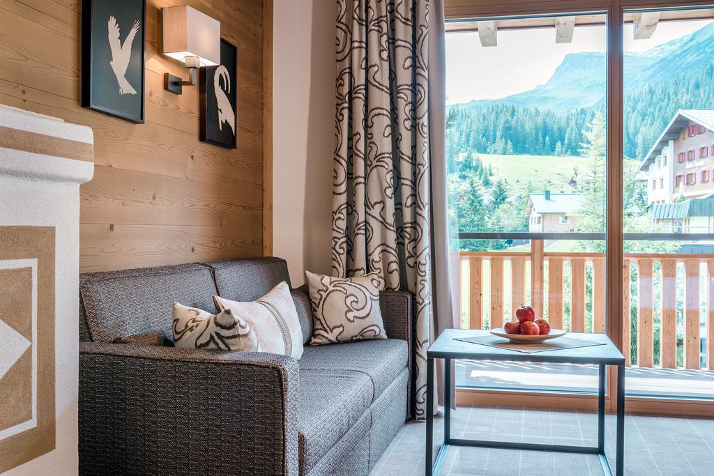 Hotel Auenhof Lech am Arlberg Esterno foto
