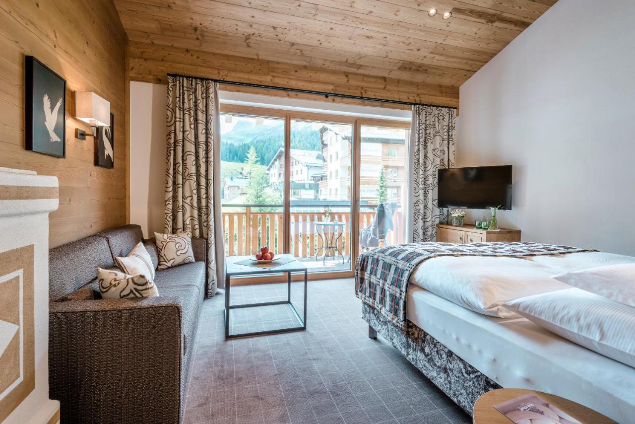 Hotel Auenhof Lech am Arlberg Esterno foto